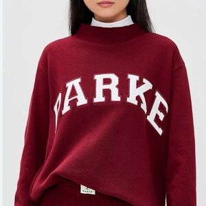 Parke Women's Burgundy Sweatshirt